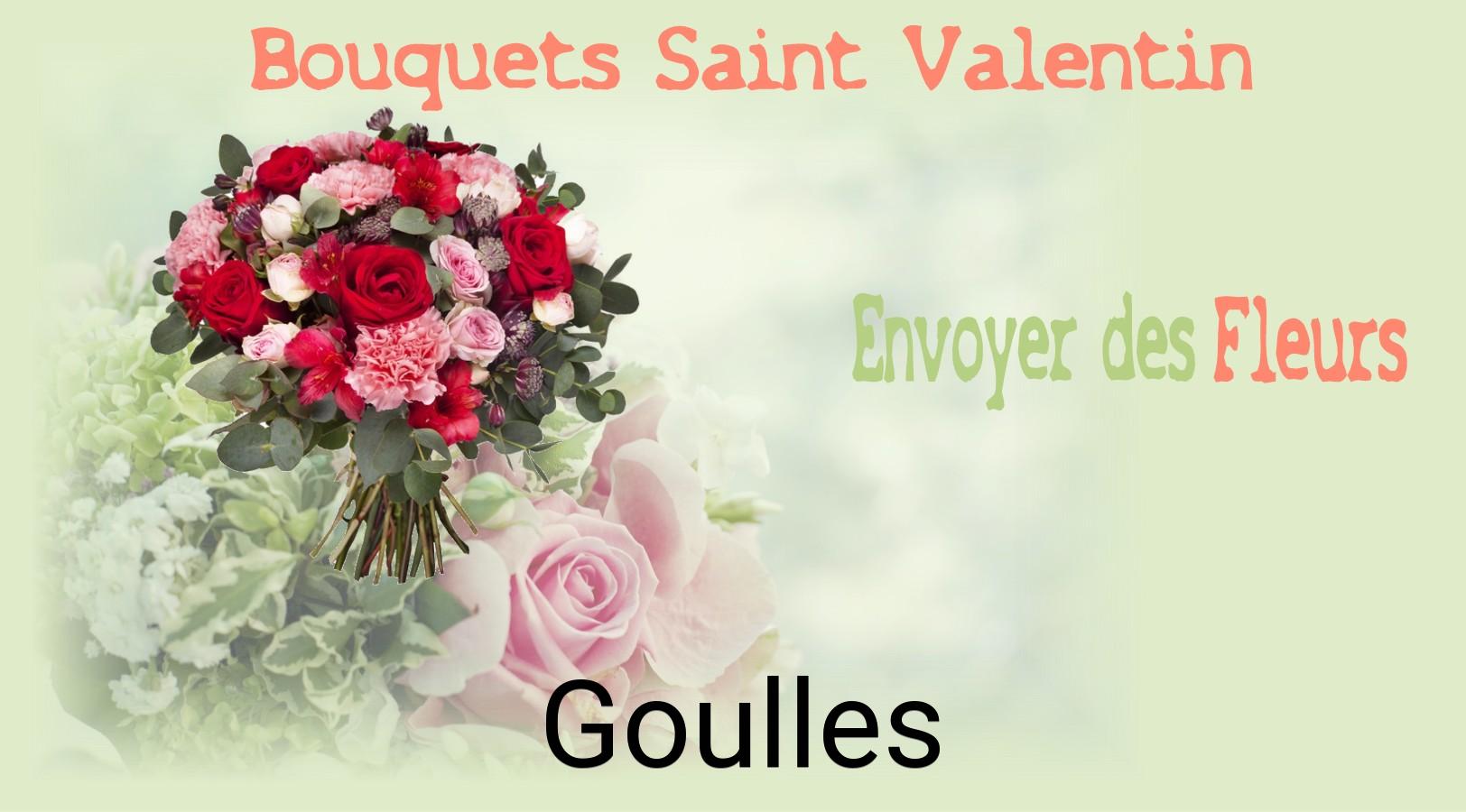 Roses de Saint-Valentin livrées à Goulles